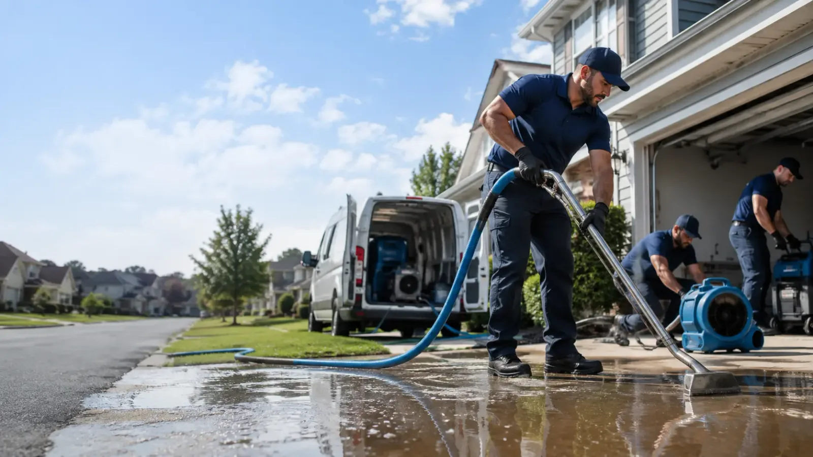 Flood Damage Restoration in La Crescenta, CA